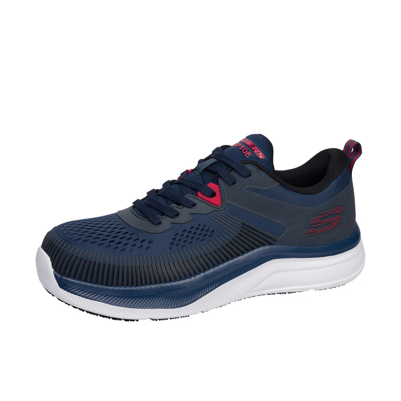 Load image into Gallery viewer, Skechers Jevion Composite Toe Left Angle View