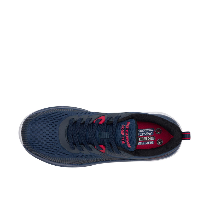 Load image into Gallery viewer, Skechers Jevion Composite Toe Top View