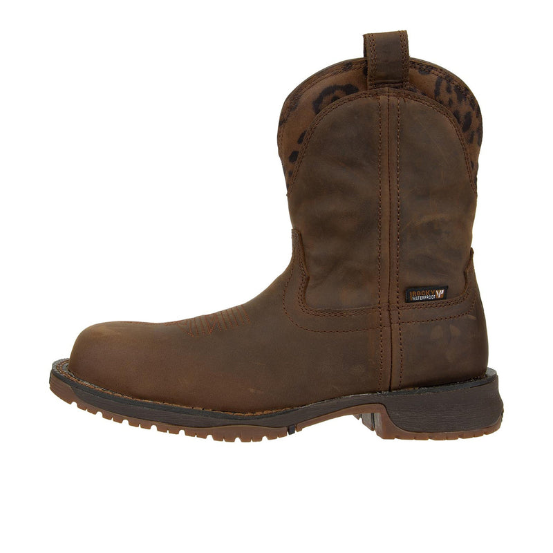 Load image into Gallery viewer, Rocky Womens Rosemary Western Boot Composite Toe Brown