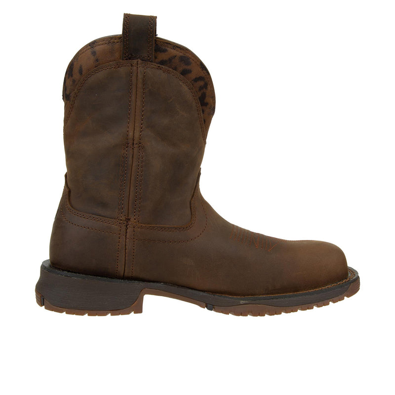 Load image into Gallery viewer, Rocky Womens Rosemary Western Boot Composite Toe Brown