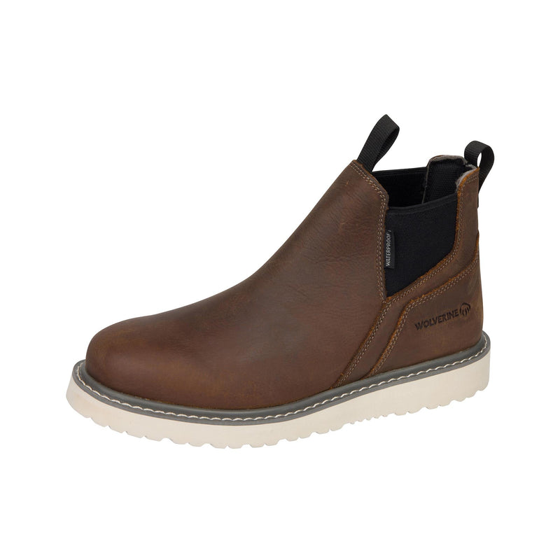 Load image into Gallery viewer, Wolverine Trade Wedge Romeo Soft Toe Left Angle View