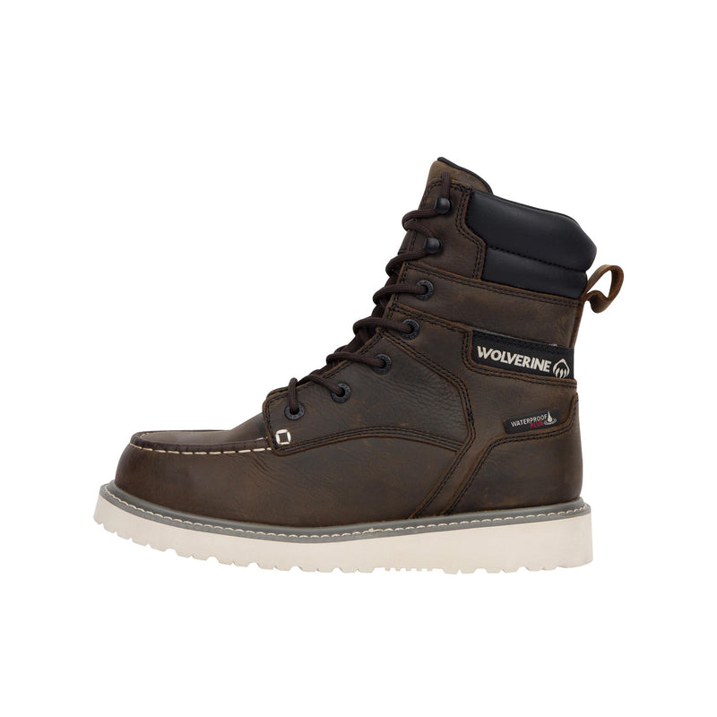 Load image into Gallery viewer, Wolverine Trade Wedge 8 Inch Moc Toe Steel Toe Left Profile