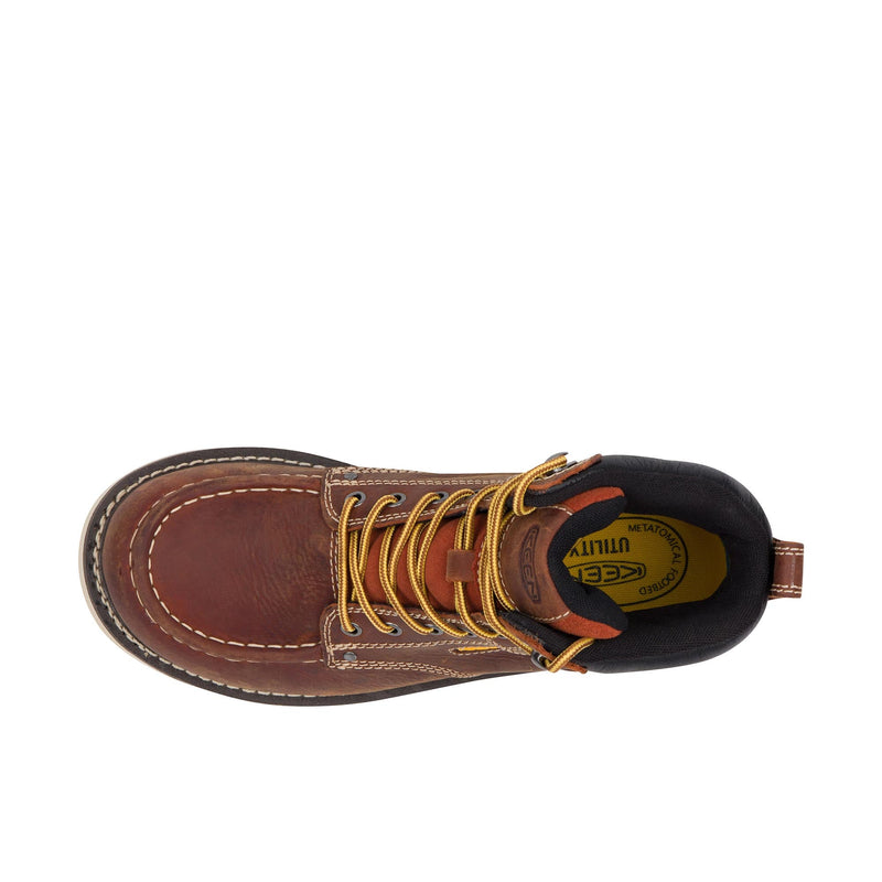 Load image into Gallery viewer, Keen Utility Cincinnati 90° 6 Inch Soft Toe Top View