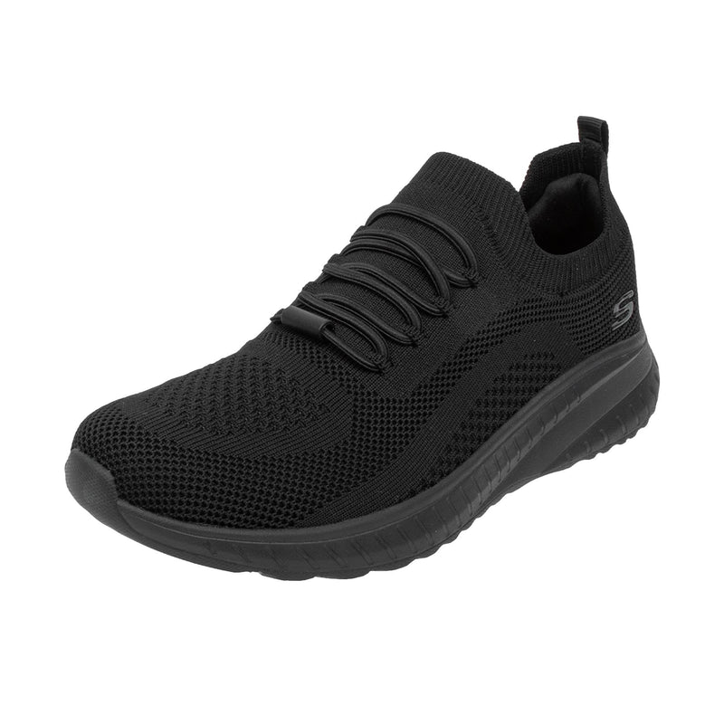 Load image into Gallery viewer, Skechers BOBS Sport Squad Chaos Soft Toe Left Angle View