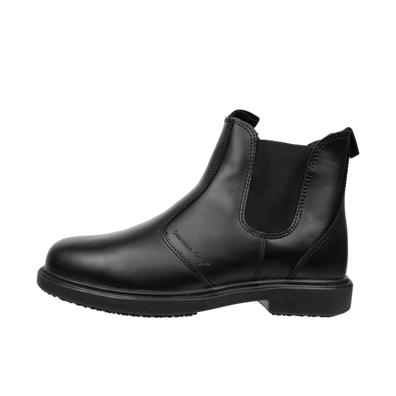 Load image into Gallery viewer, Genuine Grip Pull On Work Boots Soft Toe Left Profile