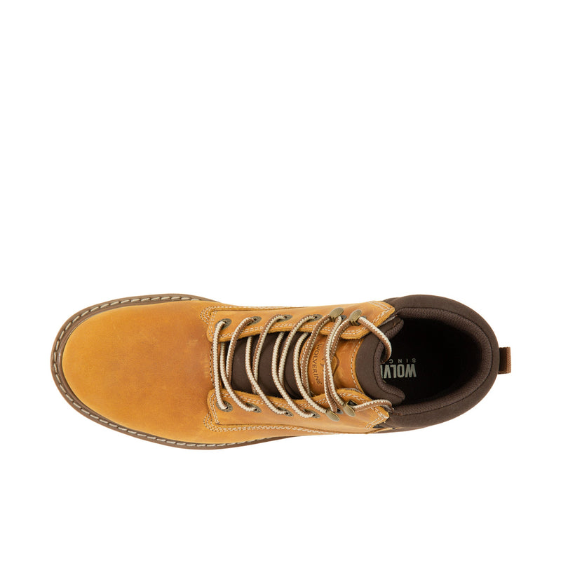 Load image into Gallery viewer, Wolverine Rivival 6 Inch Soft Toe Top View