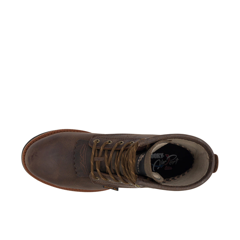 Load image into Gallery viewer, Rocky Monocrepe 8 Inch Steel Toe Top View