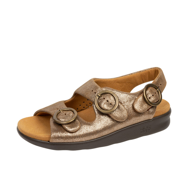 Load image into Gallery viewer, SAS Relaxed Sandal Left Angle View