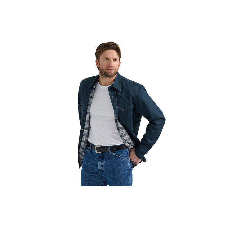 Load image into Gallery viewer, Wrangler Flannel Lined Workshirt Front View