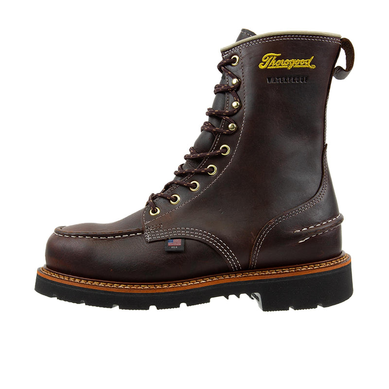 Load image into Gallery viewer, Thorogood 1957 Series Flyway 8 Inch Soft Toe Left Profile