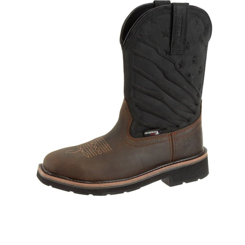 Load image into Gallery viewer, Wolverine Rancher Flag LX Steel Toe Black