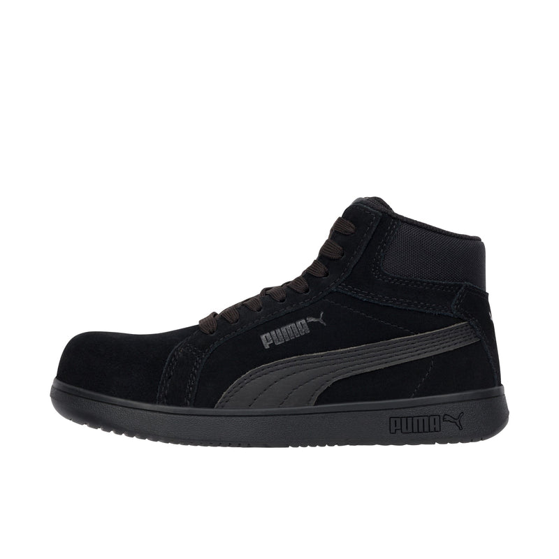 Load image into Gallery viewer, Puma Safety Womens Iconic Mid Composite Toe Black Black