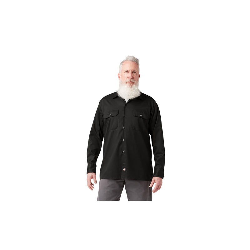 Load image into Gallery viewer, Dickies Flex Relaxed Fit Long Sleeve Twill Work Shirt Front View