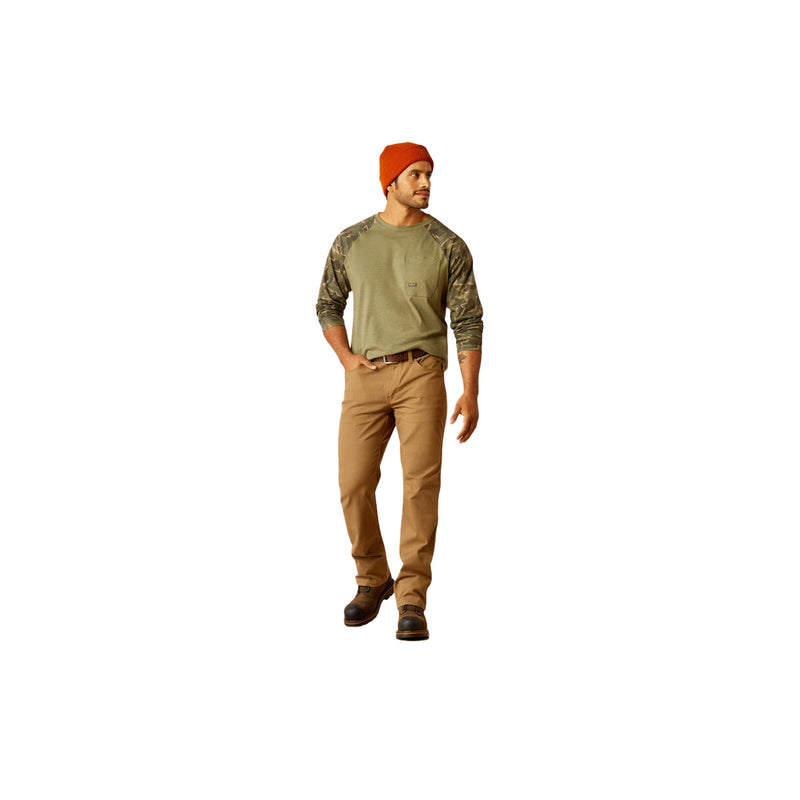 Load image into Gallery viewer, Ariat Rebar M5 Made Tough Durastretch Straight Leg Pant Front View