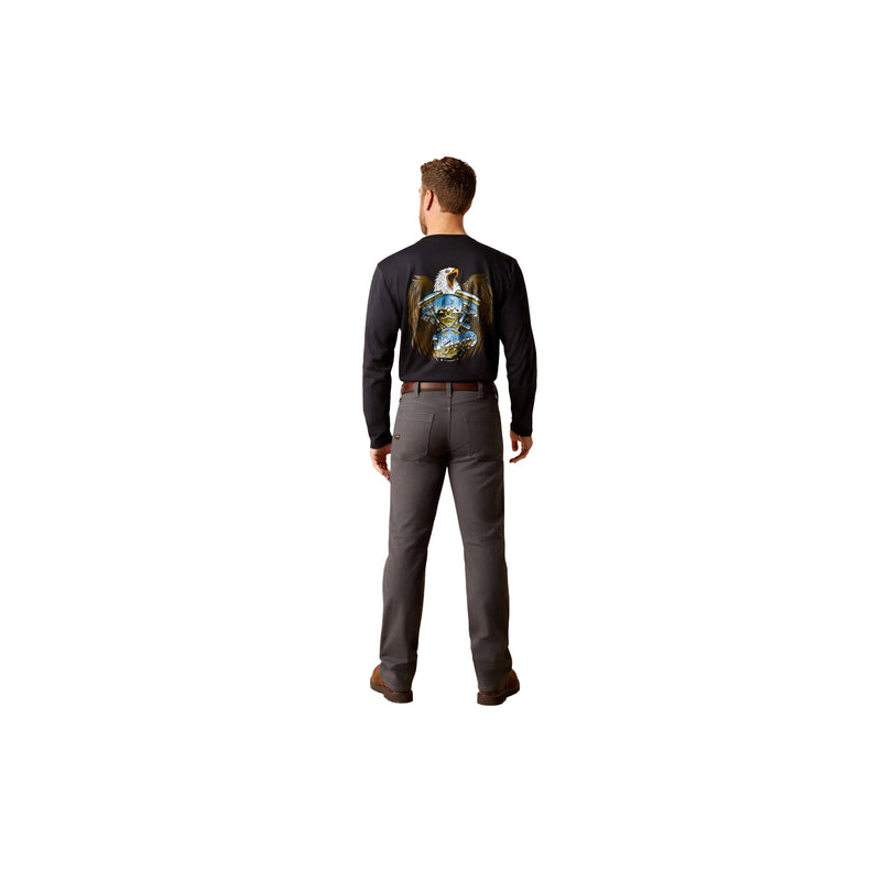 Load image into Gallery viewer, Ariat Rebar M5 Made Tough Durastretch Straight Leg Pant Back View