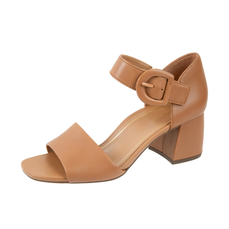Load image into Gallery viewer, Vionic Womens Chardonnay Heeled Sandal Camel