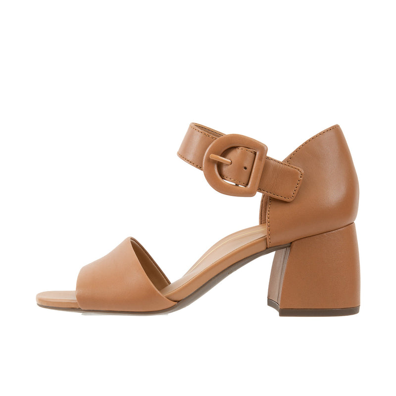 Load image into Gallery viewer, Vionic Womens Chardonnay Heeled Sandal Camel