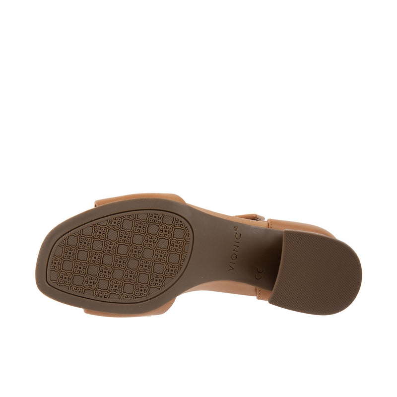 Load image into Gallery viewer, Vionic Womens Chardonnay Heeled Sandal Camel