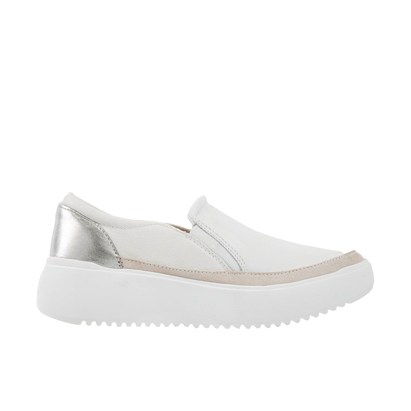 Load image into Gallery viewer, Vionic Womens Kearny Platform Slip On Sneaker White