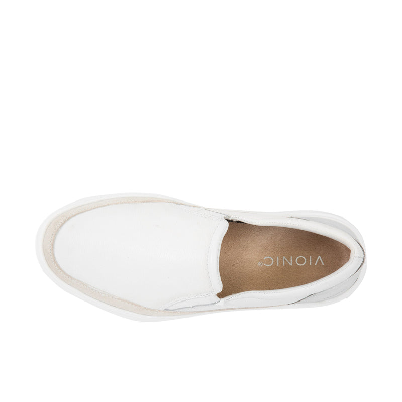 Load image into Gallery viewer, Vionic Womens Kearny Platform Slip On Sneaker White