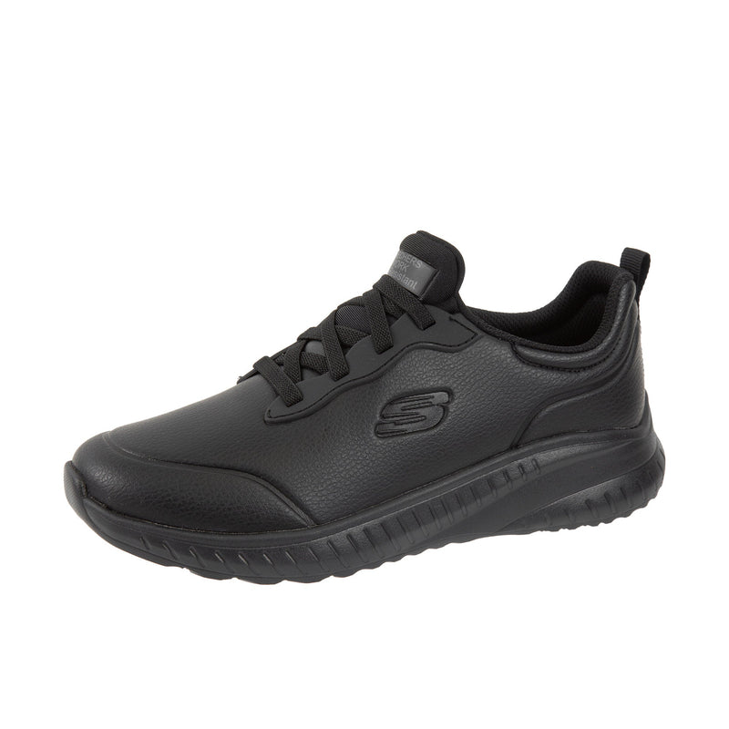 Load image into Gallery viewer, Skechers Womens Squad Chaos Sr - Rodey Soft Toe Black