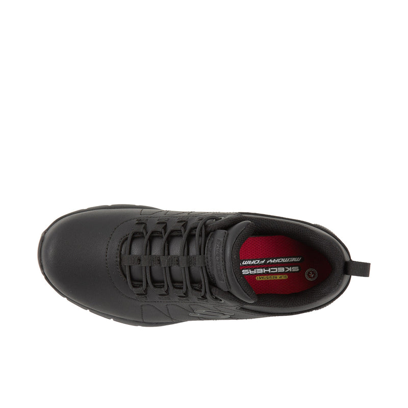 Load image into Gallery viewer, Skechers Womens Nampa - Beja Soft Toe Black