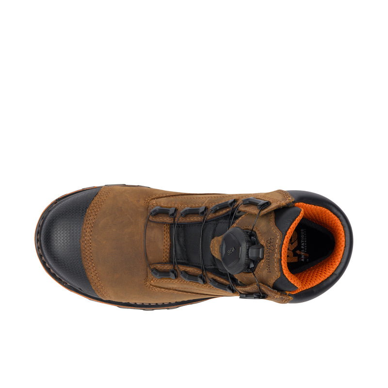 Load image into Gallery viewer, Timberland Pro Boondock BOA 6 Inch Composite Toe Mocha