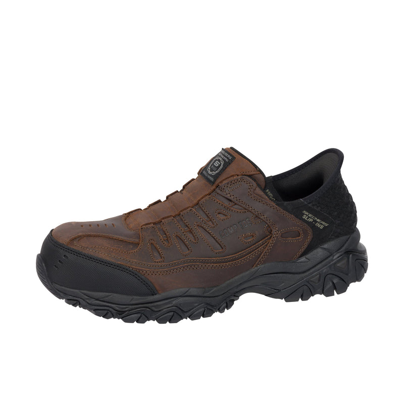 Load image into Gallery viewer, Skechers Slip-Ins - Holdredge - Ryker Carbon Toe Brown