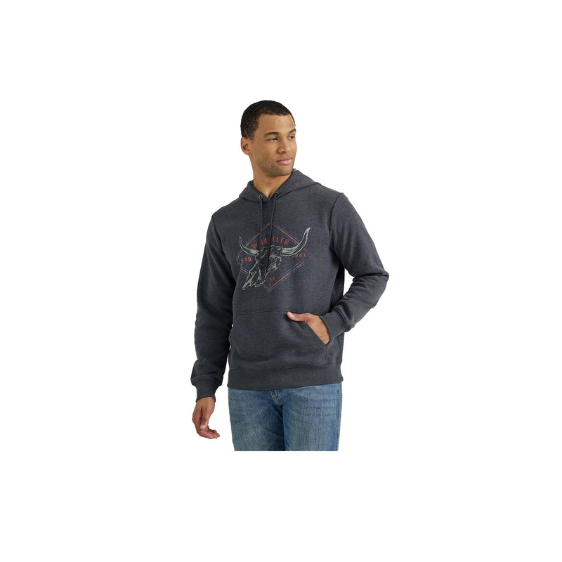 Load image into Gallery viewer, Wrangler Graphic Hoodie Front View