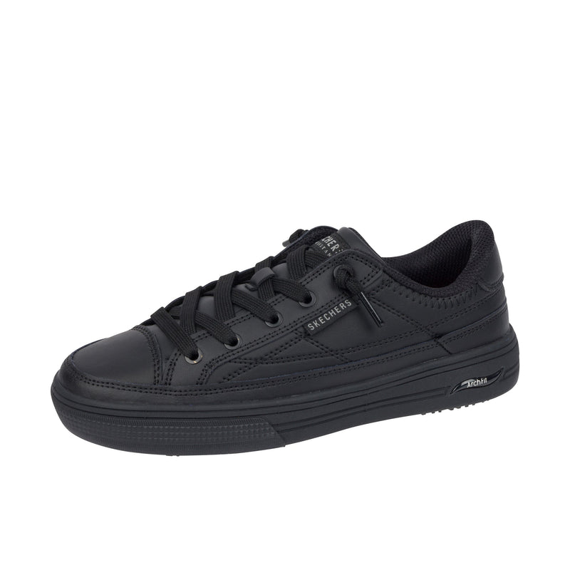 Load image into Gallery viewer, Skechers Womens Arch Fit Arcade Soft Toe Black