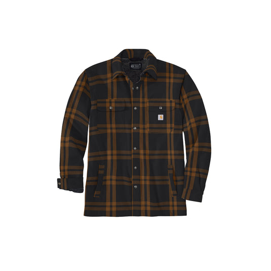 Carhartt Relaxed Fit Flannel Sherpa Front View