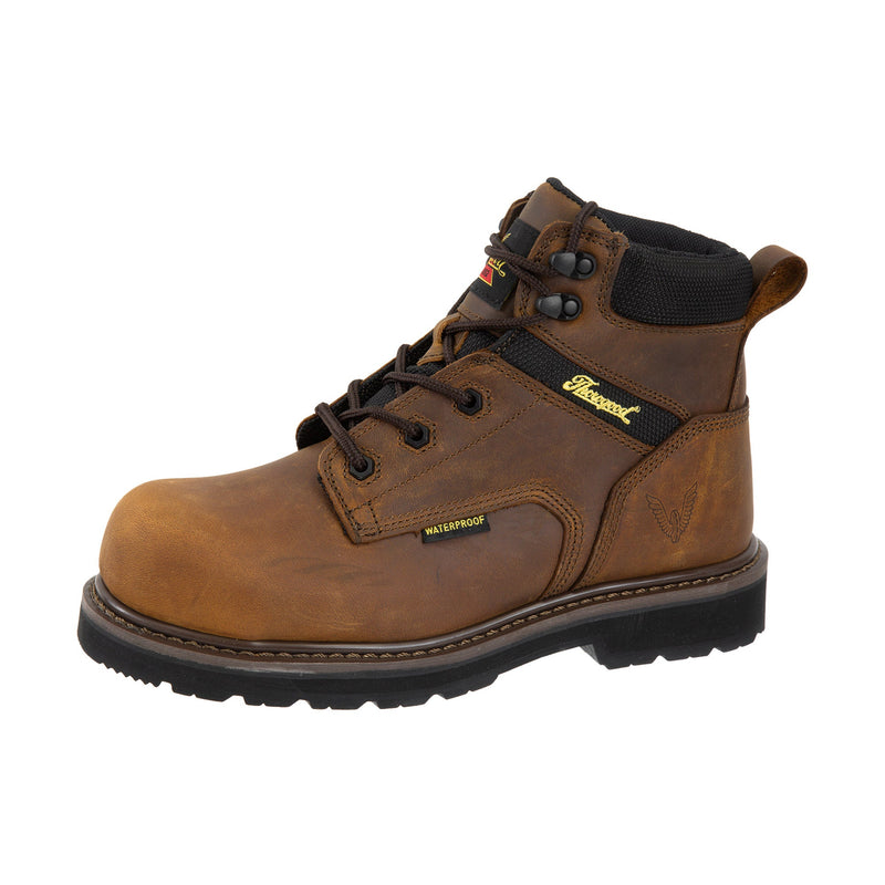 Load image into Gallery viewer, Thorogood Jobsite Series 6 In Boot Left Angle View