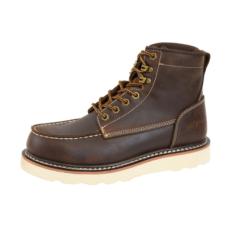 Load image into Gallery viewer, Ad Tec 6 Inch Wedge Soft Toe Left Angle View