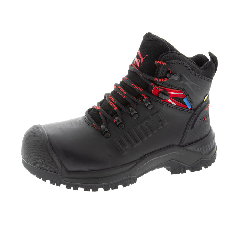 Load image into Gallery viewer, Puma Safety Iron HD Mid Composite Toe Left Angle View