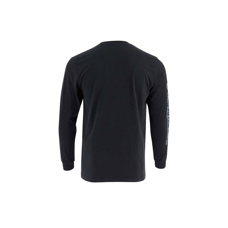 Load image into Gallery viewer, Thorogood Wheel Script Logo Long Sleeve Tee Back View