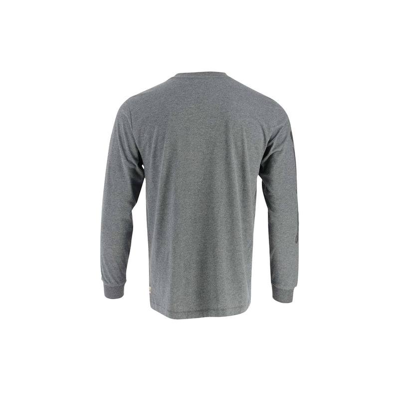 Load image into Gallery viewer, Thorogood Wheel Script Logo Long Sleeve Tee Back View