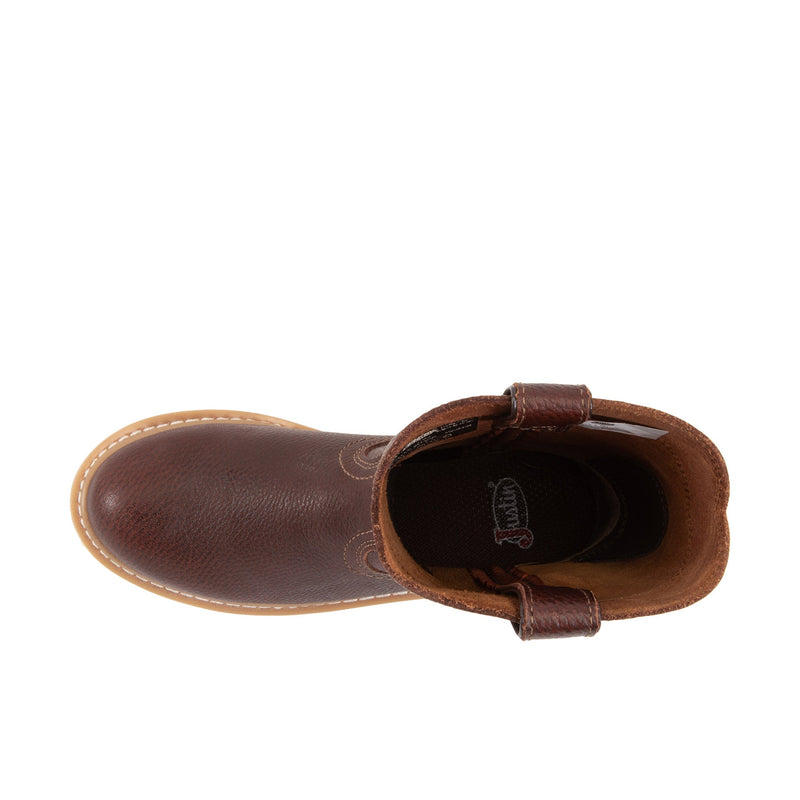 Load image into Gallery viewer, Justin Axe 10 Inch Wedge Soft Toe Top View