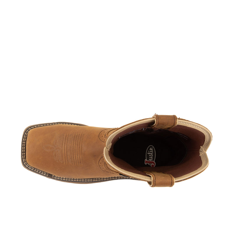 Load image into Gallery viewer, Justin Rush 11 Inch Steel Toe Top View