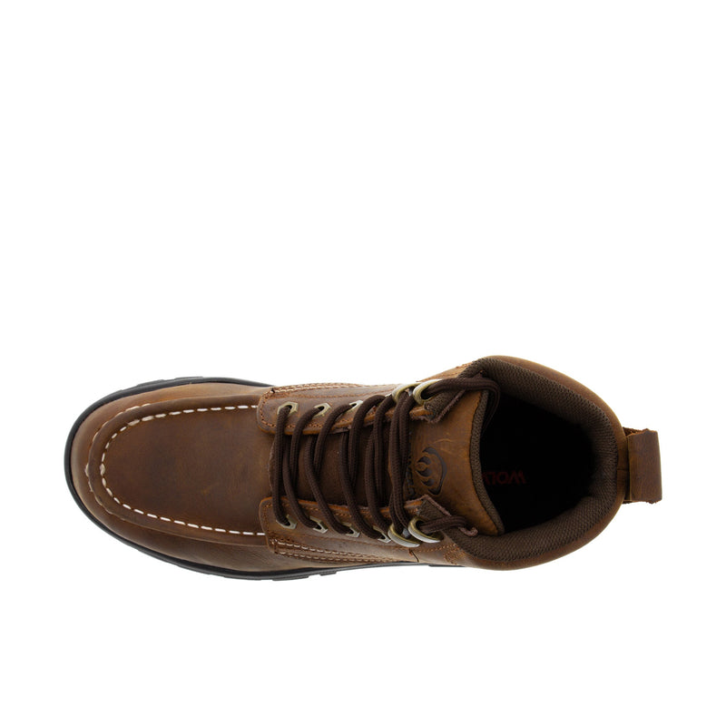 Load image into Gallery viewer, Wolverine Carlsbad Moc Toe Steel Toe Top View