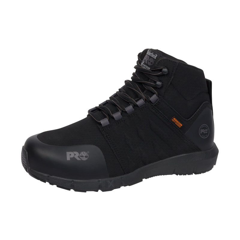 Load image into Gallery viewer, Timberland Pro Radius Mid Raptek Composite Toe Left Angle View