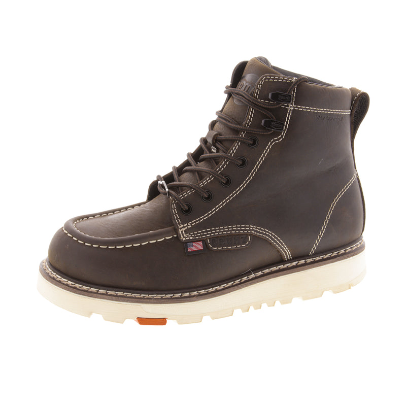 Load image into Gallery viewer, BRUNT Marin 6 Inch USA Welted Soft Toe Left Angle View