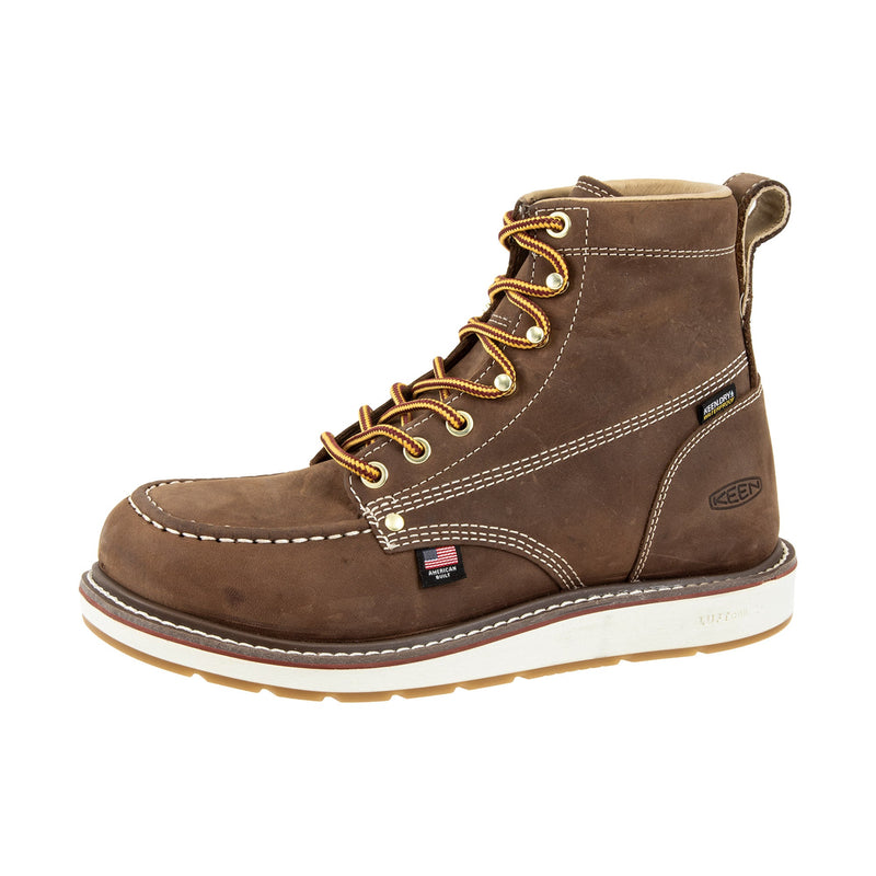 Load image into Gallery viewer, Keen Utility Liberty 6 Inch Carbon Toe Chestnut Gum