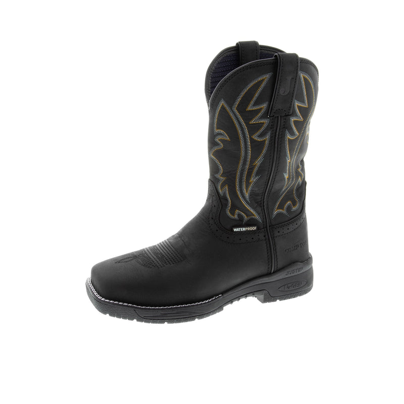 Load image into Gallery viewer, Justin Nitread Square 11 Inch Composite Toe Left Angle View