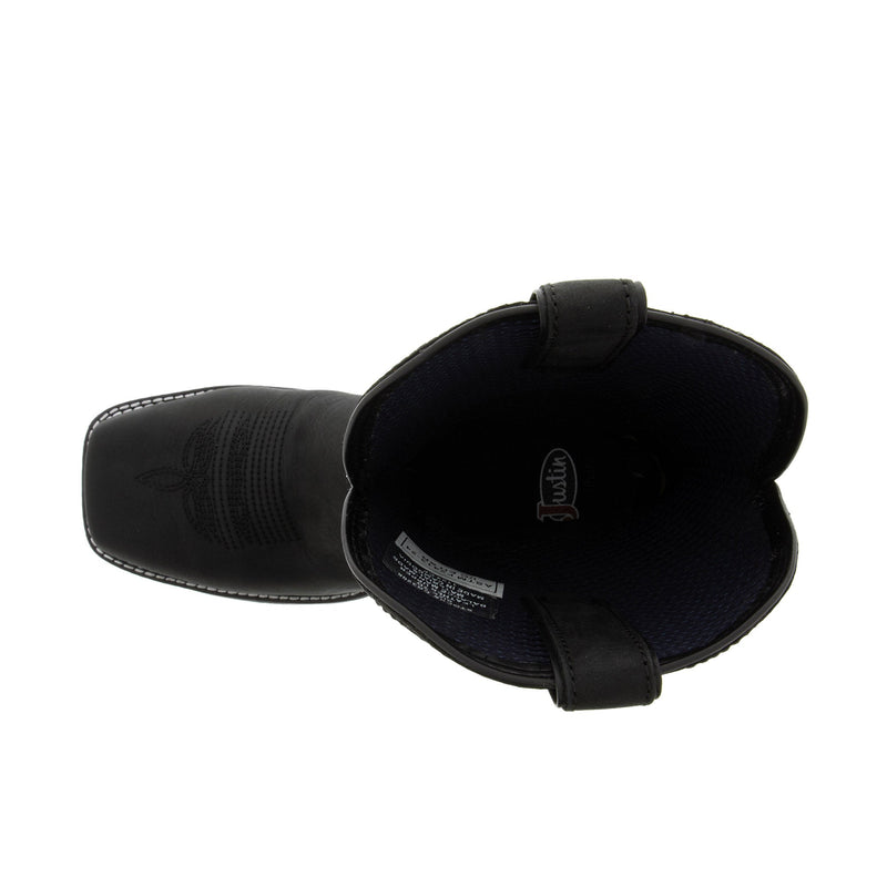 Load image into Gallery viewer, Justin Nitread Square 11 Inch Composite Toe Top View