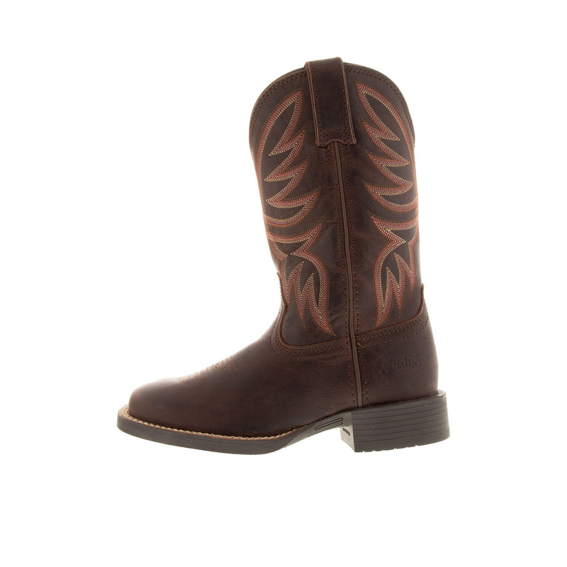 Load image into Gallery viewer, Justin Demeter Wide Square Toe 11 Inch Left Profile