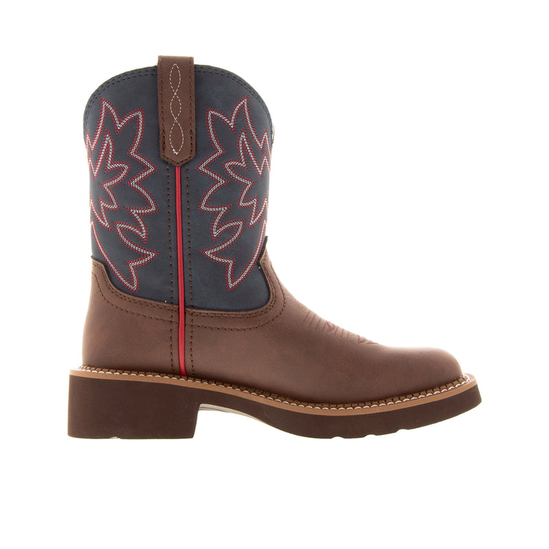 Load image into Gallery viewer, Justin Gypsy Wide Square Toe 8 Inch Inner Profile