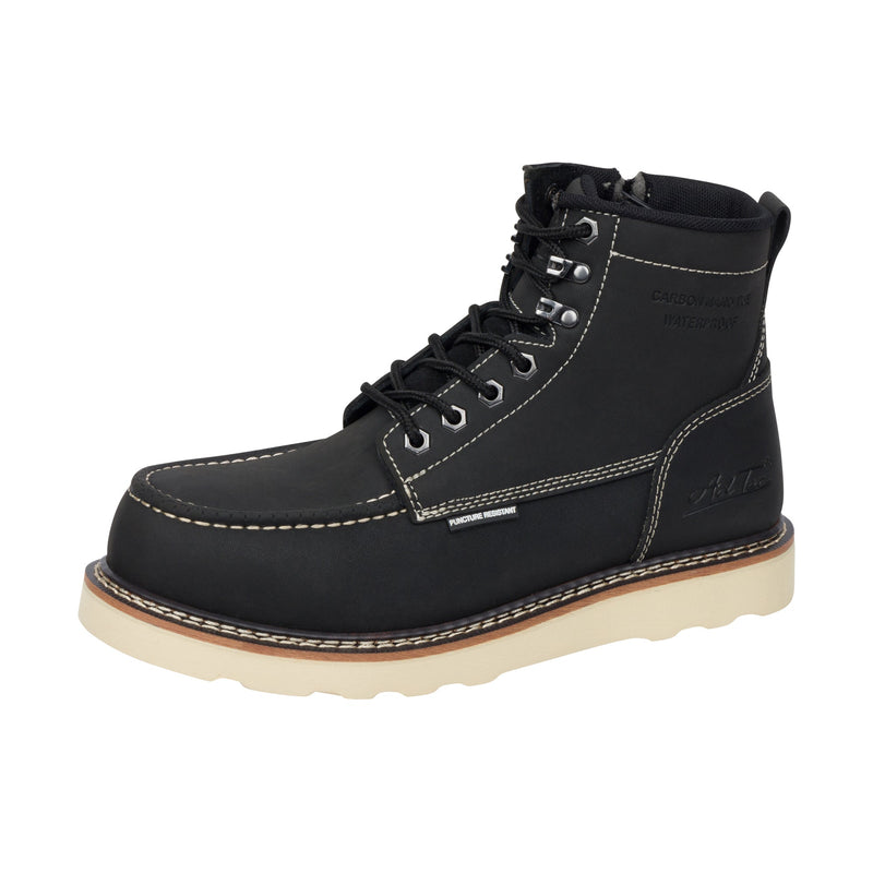 Load image into Gallery viewer, Ad Tec 6 Inch Moc Toe Zip Carbon Nano Toe Left Angle View