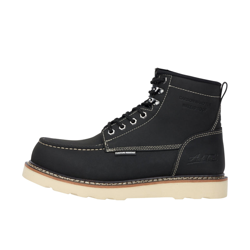 Load image into Gallery viewer, Ad Tec 6 Inch Moc Toe Zip Carbon Nano Toe Left Profile