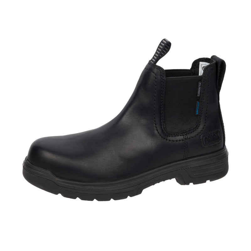 Load image into Gallery viewer, Ariat Turbo Chelsea H2O CSA Carbon Toe Black