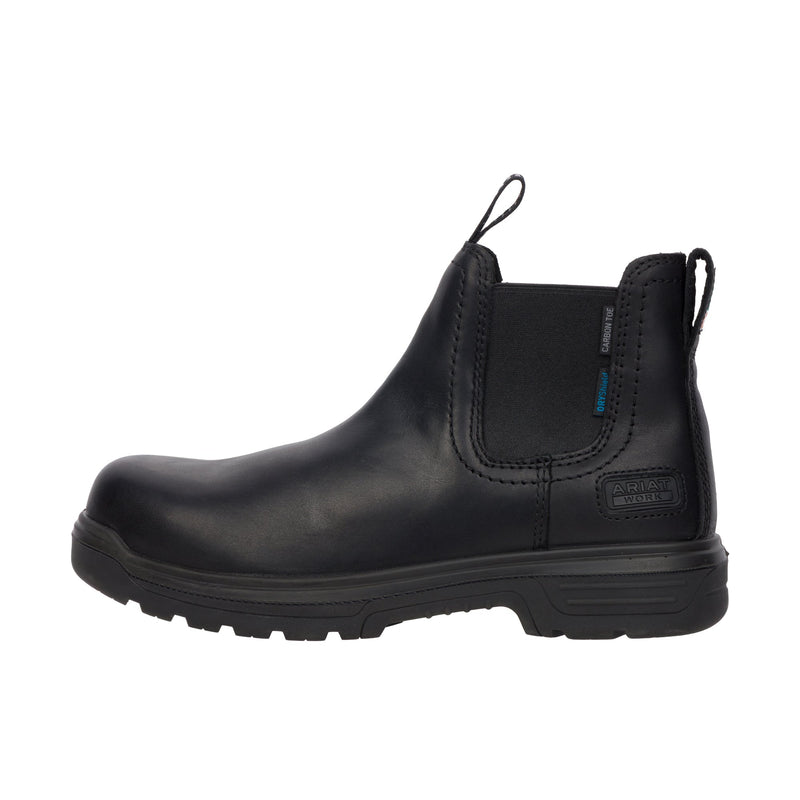 Load image into Gallery viewer, Ariat Turbo Chelsea H2O CSA Carbon Toe Black